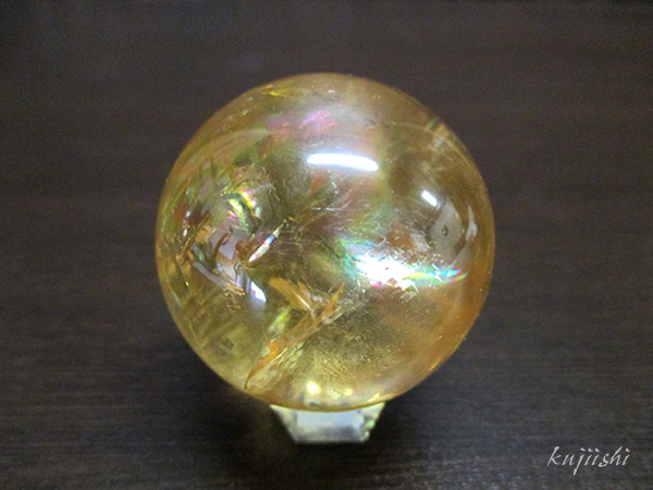 レインボーゴールデンカルサイト高品質 販売 天然石専門店【鬮石】