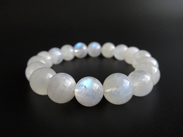 レインボームーンストーン ブレスレット