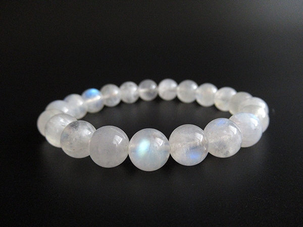 レインボームーンストーン ブレスレット
