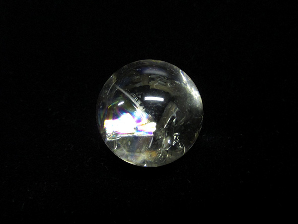 レインボークォーツ アイリスクォーツ 水晶 丸玉 販売 通販