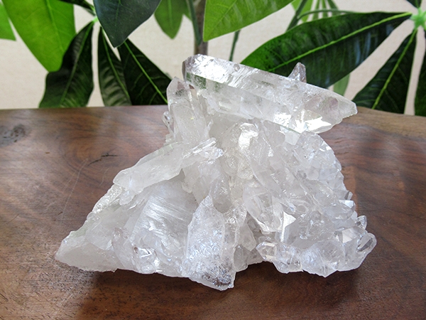 高品質 ブラジル トマスゴンサガ産 水晶 クラスター 原石