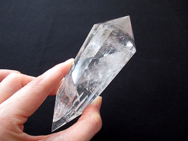 ブラジルコリント産 ヴォーゲルワンド ダブルポイント 両剣水晶