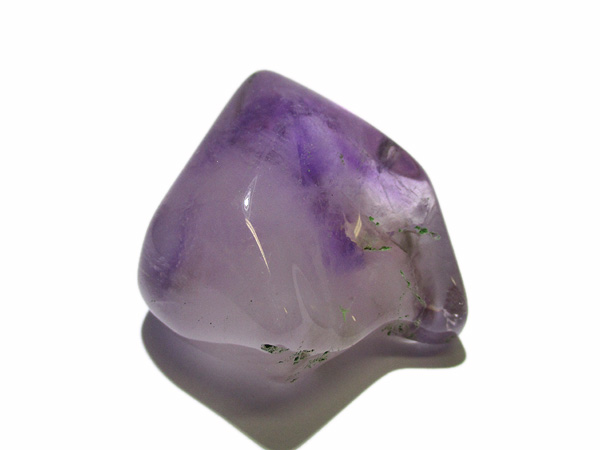 アメジストエレスチャル ポリッシュ マダガスカル産 紫水晶  天然石専門店【鬮石】