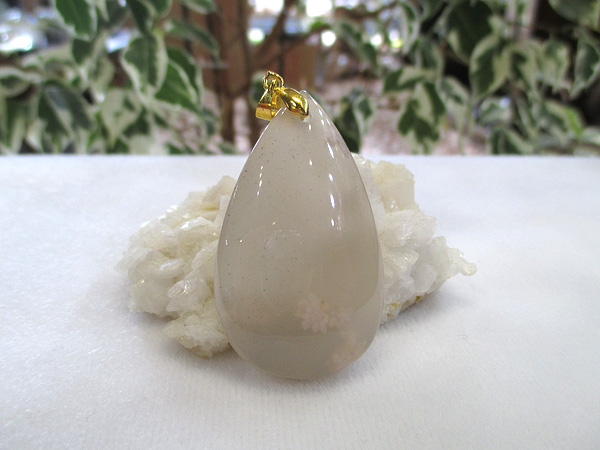 チェリーブロッサムアゲート/桜メノウ/ペンダントトップ/通販/販売 | 天然石専門店【鬮石】