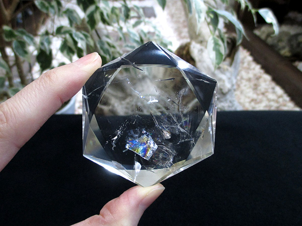 高品質天然水晶 ヘキサグラム(六芒星/ダビデの星) 天然石専門店/鬮石
