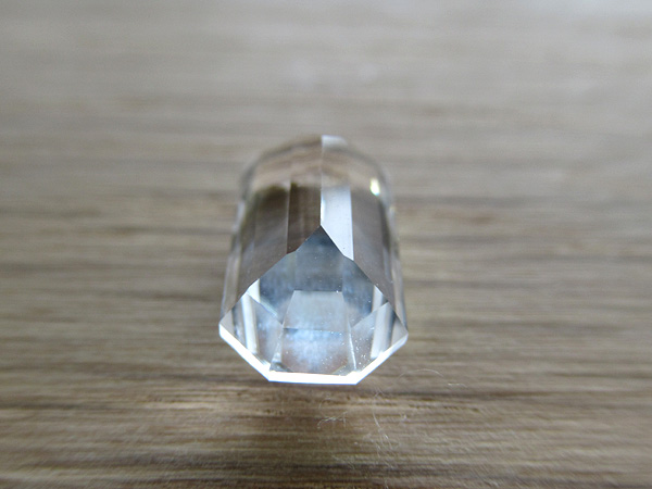 国産水晶 ルース 高知県 幡多郡 大月町 エメラルドカット 4.47ct