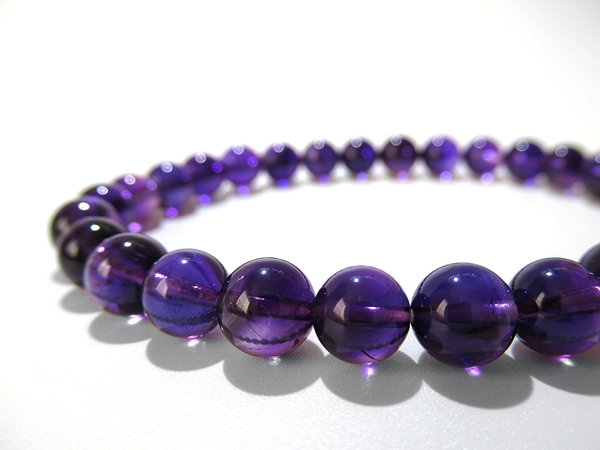 アメジストエレスチャル ブレスレット