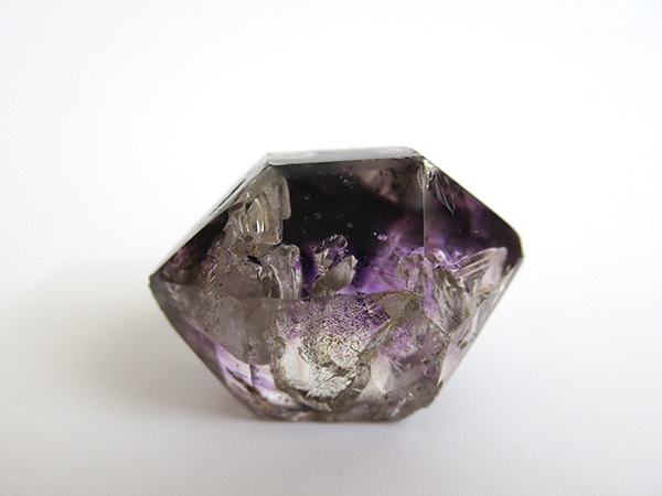 アメジストエレスチャルクォーツ ポリッシュ ポイント マダガスカル産 天然石