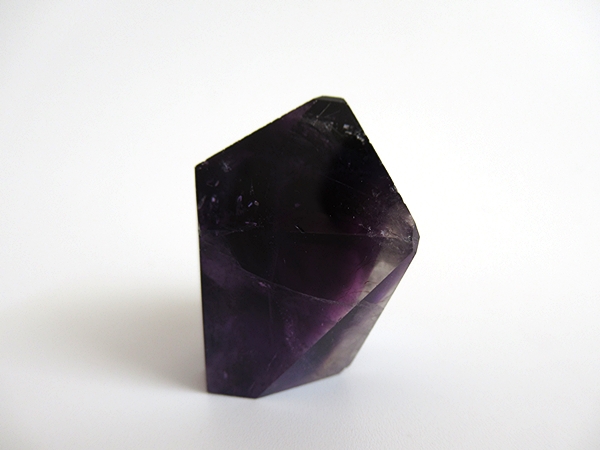 アメジストエレスチャルクォーツ ポリッシュ ポイント マダガスカル産 天然石