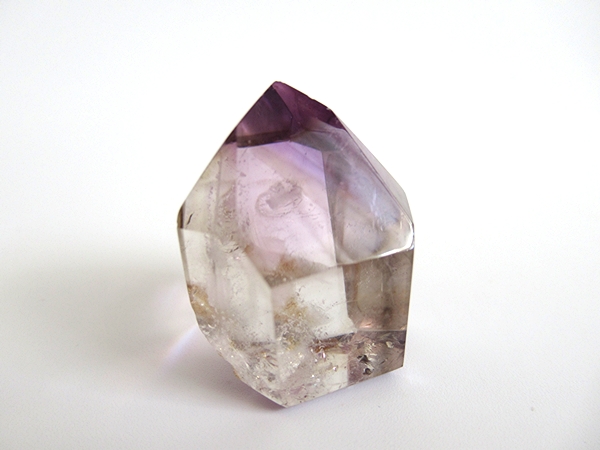 アメジストエレスチャルクォーツ ポリッシュ ポイント マダガスカル産 天然石