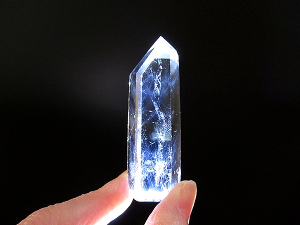 ブルーニードル ハイダウェイクォーツ エンジェルラダー 天然水晶