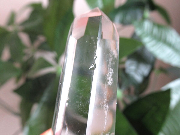 ブルーニードル ハイダウェイクォーツ エンジェルラダー 天然水晶
