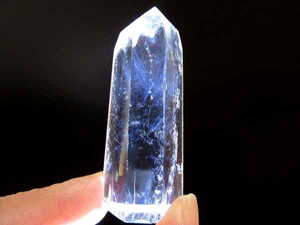 ブルーニードル ハイダウェイクォーツ エンジェルラダー 天然水晶