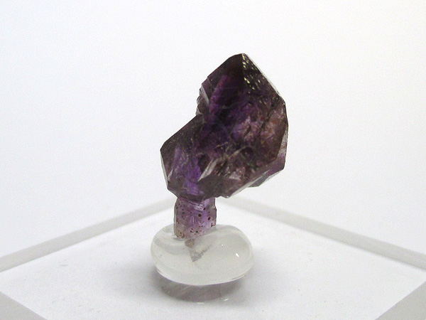 希少！アメジストエレスチャル セプタークォーツ 結晶 原石