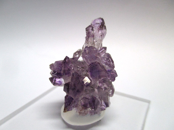 アメジストとクォーツの結晶