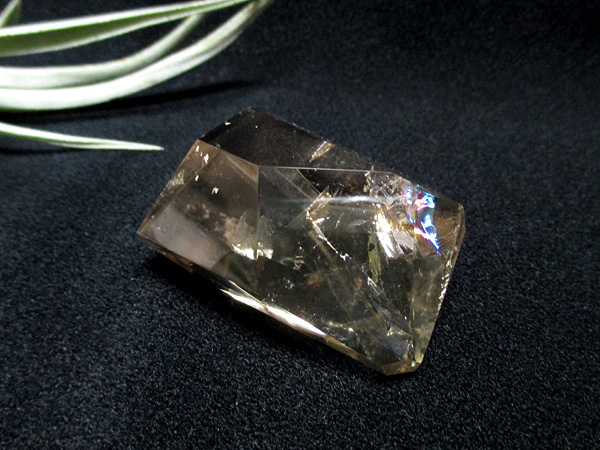 ナチュラルシトリン 黄水晶 高品質 ポリッシュ レインボー 虹 天然石専門店 販売