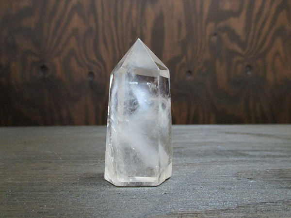 ブルーエンジェルラダークリスタル（ハイダウェイクォーツ）天然水晶ポイント