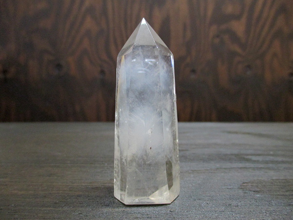 ブルーエンジェルラダークリスタル（ハイダウェイクォーツ）天然水晶ポイント