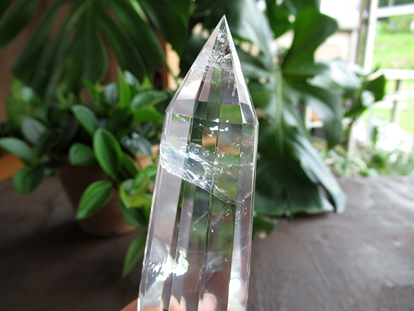 ブラジル トカンティンス州産 ヴォーゲルワンド 両剣水晶 ダブル