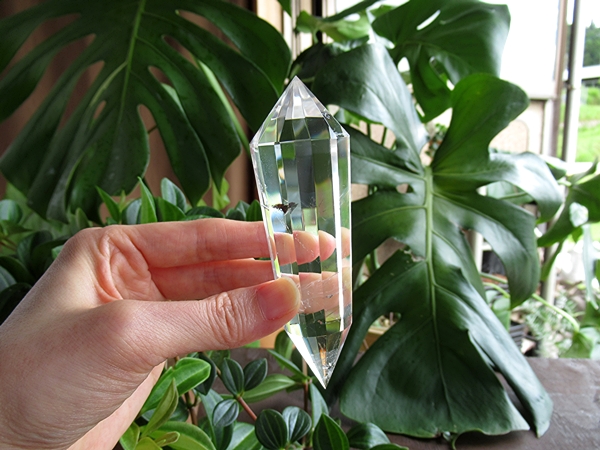 ブラジル産クリアクォーツ　13面ヴォーゲルワンド　クリスタル　水晶 楽天市場】選べる 水晶 ヴォーゲルワンド 約50mm マルセル