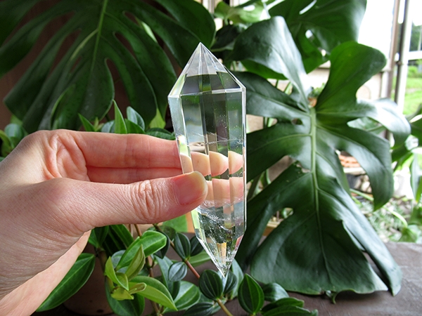 バイーア産 ヴォーゲルワンド 両剣水晶 ダブルポイント