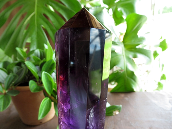 アメジストヴォーゲルワンド 両剣水晶 ダブルポイント 通販 | 天然石