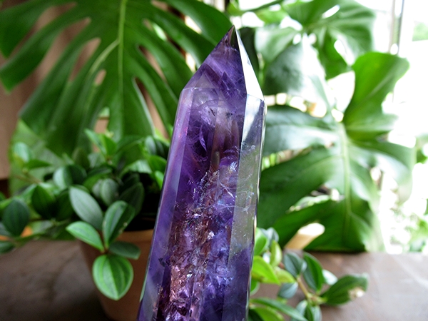 アメジストヴォーゲルワンド 両剣水晶 ダブルポイント 通販 | 天然石