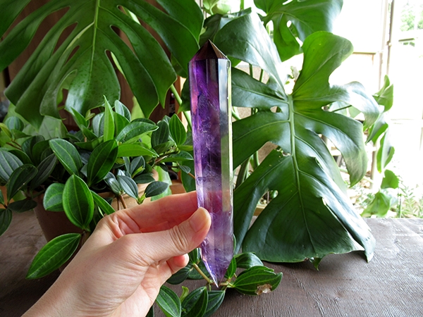アメジストヴォーゲルワンド 両剣水晶 ダブルポイント 通販 | 天然石