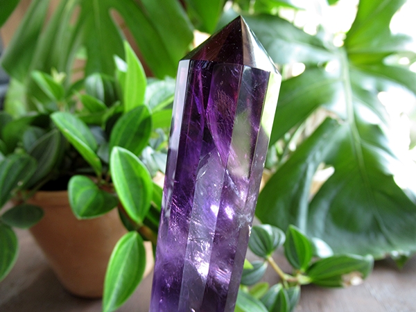 アメジストヴォーゲルワンド 両剣水晶 ダブルポイント 通販 | 天然石