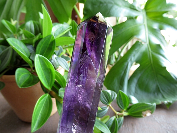 アメジストヴォーゲルワンド 両剣水晶 ダブルポイント 通販 | 天然石