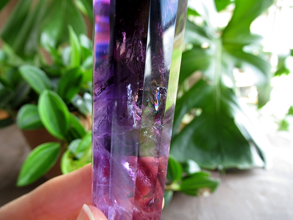 アメジストヴォーゲルワンド 両剣水晶 ダブルポイント 通販 | 天然石