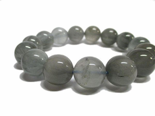 ブルーアンフィボール　12mm ブルーアンフィボールインクォーツブレスレット 青針水晶 販売/鬮石