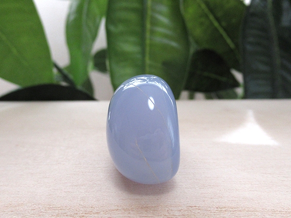 ブルーカルセドニー ポリッシュ タンブル トルコ産