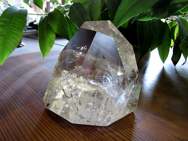 レインボークォーツ 水晶 ポリッシュ ブラジル産
