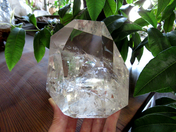 レインボークォーツ 水晶 ポリッシュ ブラジル産