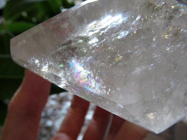 レインボークォーツ 水晶 ポリッシュ ブラジル産