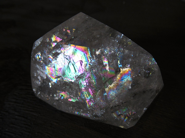 レインボークォーツ 水晶 ポリッシュ ブラジル産