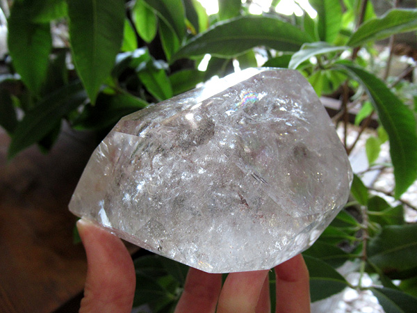 レインボークォーツ 水晶 ポリッシュ ブラジル産