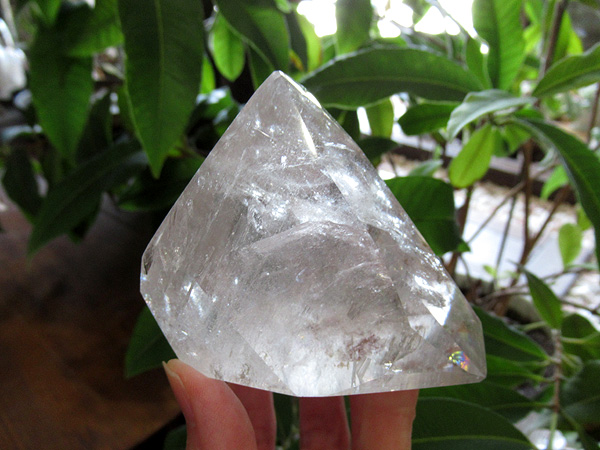 レインボークォーツ 水晶 ポリッシュ ブラジル産