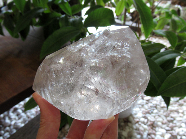 レインボークォーツ 水晶 ポリッシュ ブラジル産