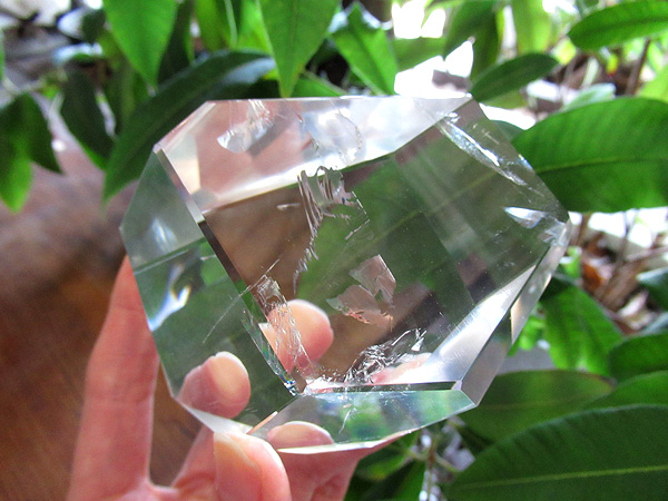 天然水晶 ポリッシュ ブラジル産