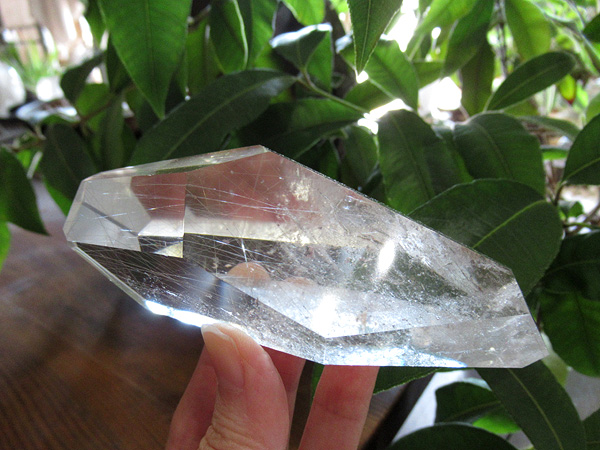 ルチルクォーツ 水晶 ポリッシュ ブラジル産