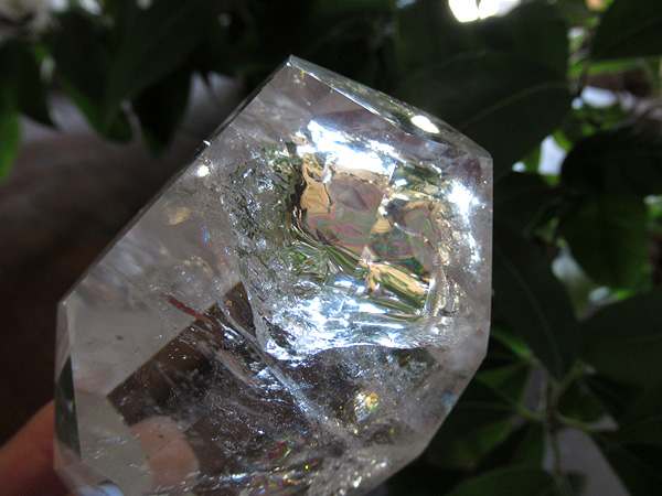 レインボークォーツ 水晶 ポリッシュ ブラジル産