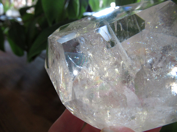 レインボークォーツ 水晶 ポリッシュ ブラジル産