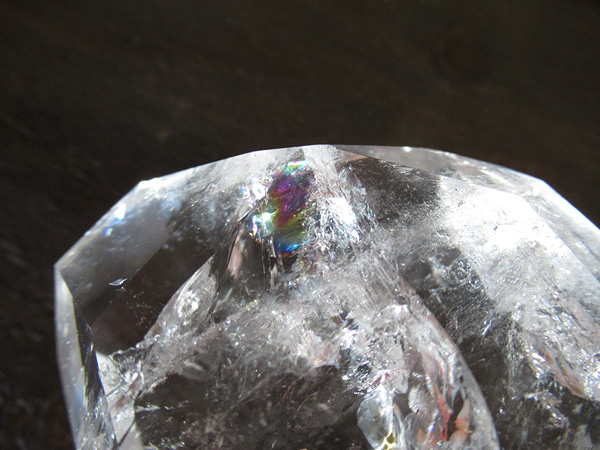 レインボークォーツ 水晶 ポリッシュ ブラジル産