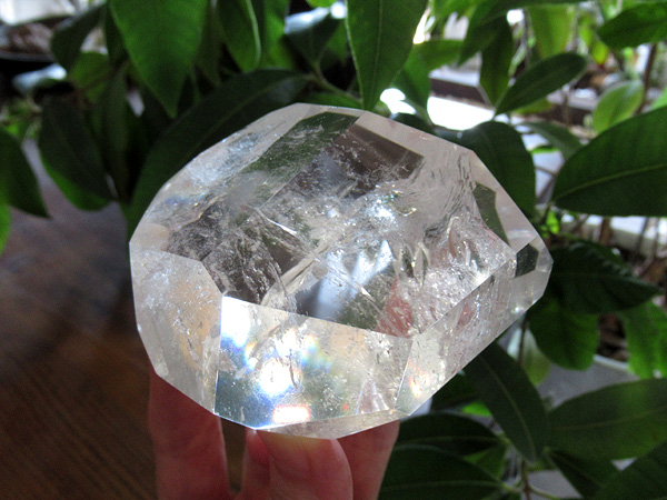 レインボークォーツ 水晶 ポリッシュ ブラジル産