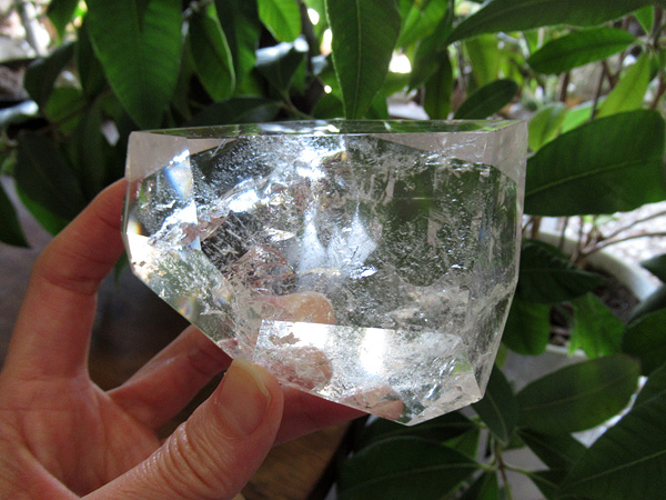 レインボークォーツ 水晶 ポリッシュ ブラジル産