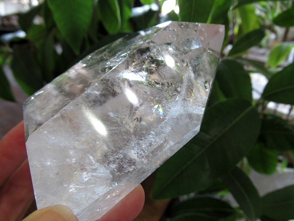 レインボークォーツ 水晶 ポリッシュ ブラジル産