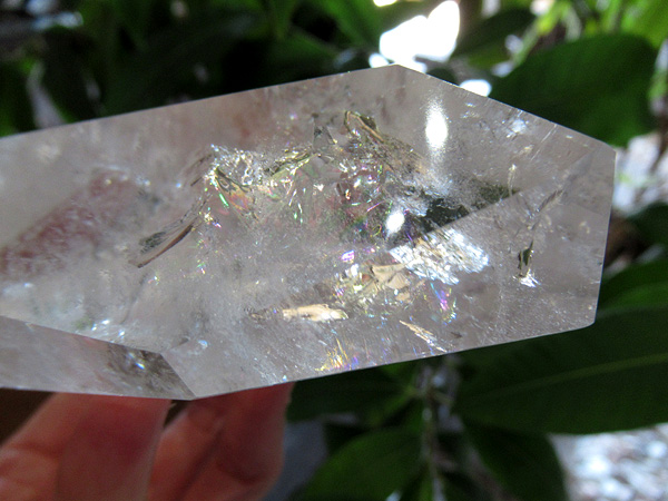 レインボークォーツ 水晶 ポリッシュ ブラジル産