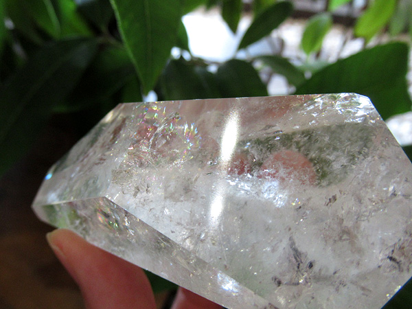 レインボークォーツ 水晶 ポリッシュ ブラジル産